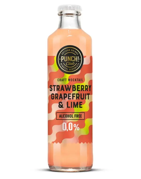 Punch Club Strawberry, Grapefruit & Lime 0.0%